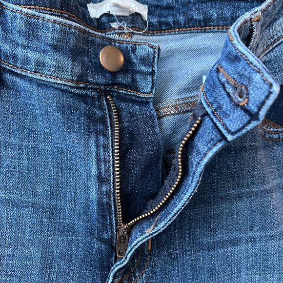 Eileen Fisher Women's Blue Organic Cotton Blend Crop Jeans Size 10 R5BD - Picture 8 of 10